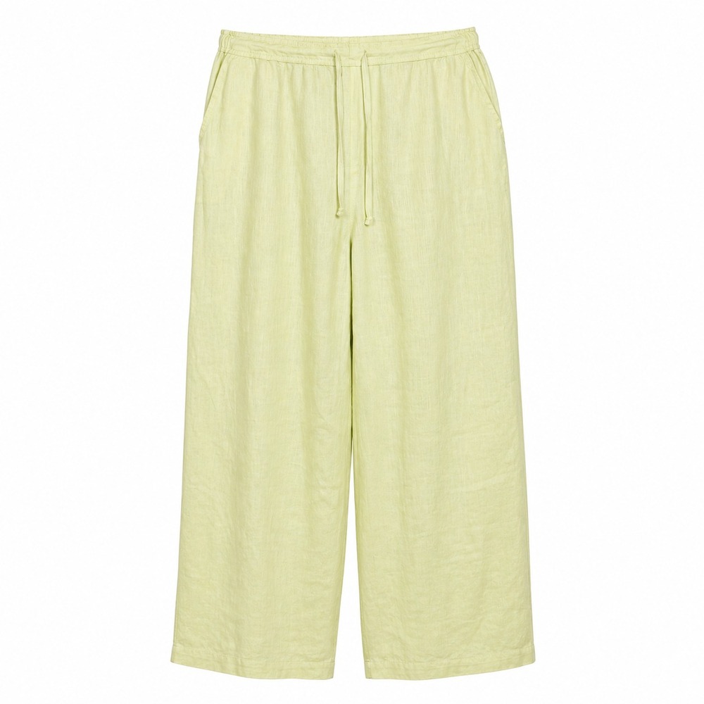 J Jill Coastal Minimalist Linen Pants Womens 4X Capsule Wardrobe Lagenlook Chic